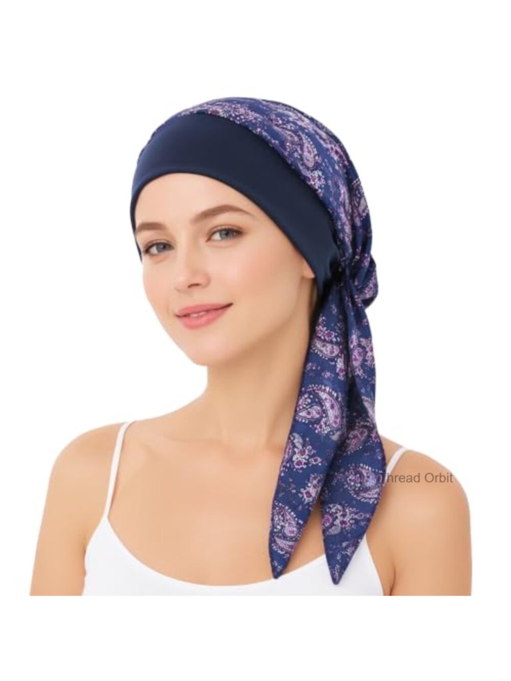 Chemo Headwear Turbans for Women Silk Head Scarf Cancer Cap